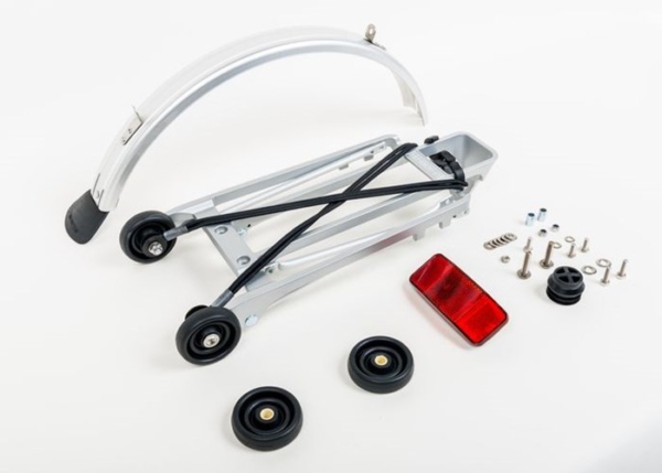 Brompton Achterdrager compleet(zilver)