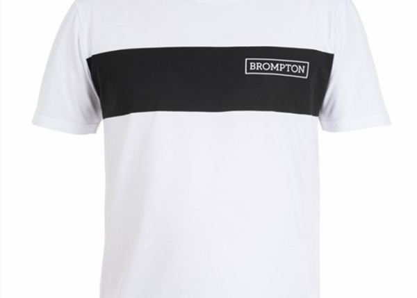 Brompton T shirt wit L