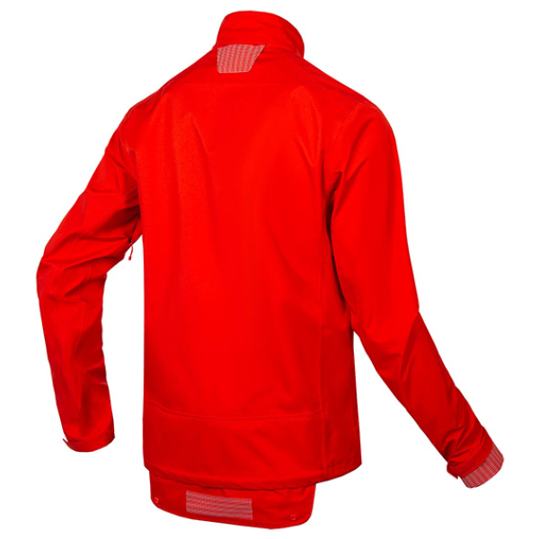 Brompton London waterproof Jacket Red MT L - Afbeelding 2