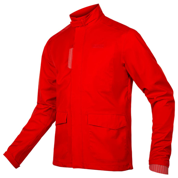 Brompton London waterproof Jacket Red MT L