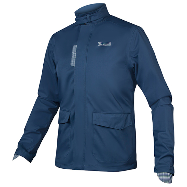 Brompton London Waterproof Jacket Navy L
