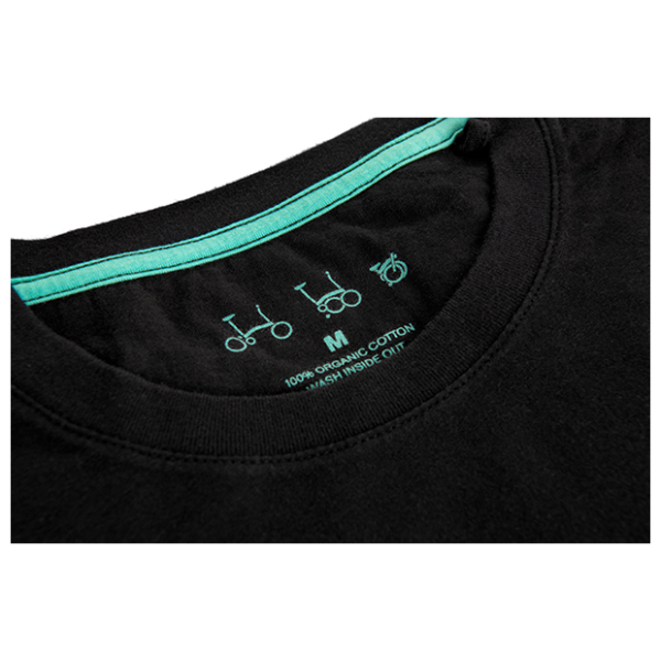 Bromptom brompton T Shirt Black green M - Afbeelding 3