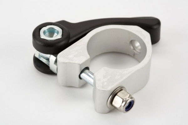 Brompton Zadelpenklem voor telescooppen zilver