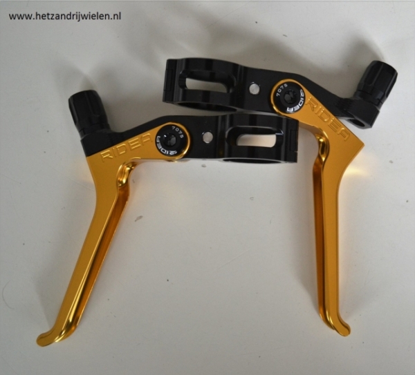 Ridea Brompton remgrepen kleur Zwart/koper ()