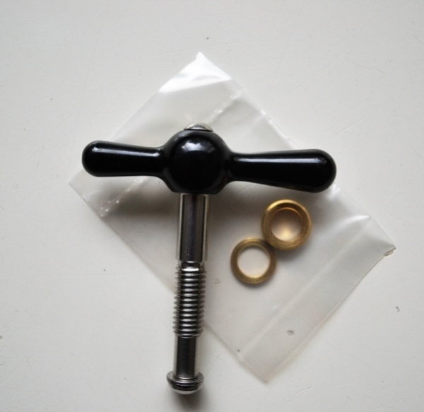 Ridea Brompton frame vouwklembout zwart - Afbeelding 2