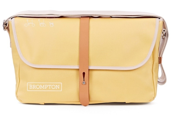 Brompton shoulder bag geel