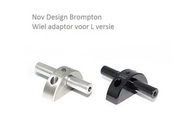 Nov Design NOV Easy Wiel adaptor voor op spatbord Zilver - Afbeelding 3