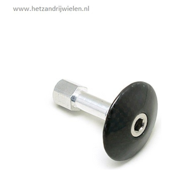 Nov Design NOV stopplaat zilver/zwart voor Brompton (nov 057)