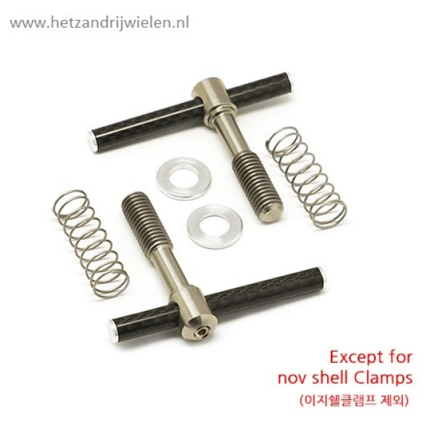Nov Design NOV frameklemhendel Carbon (nov101)