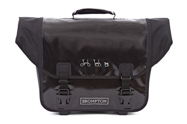 Brompton O-Bag Black zonder bagageclip Zwart