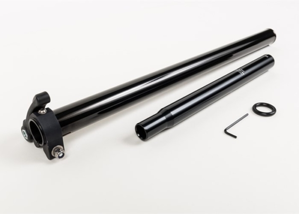 Brompton zadelpen telescoop zwart