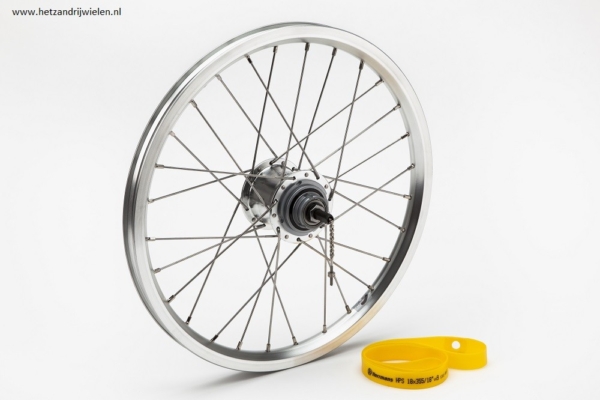 Brompton wiel achter 6 speed