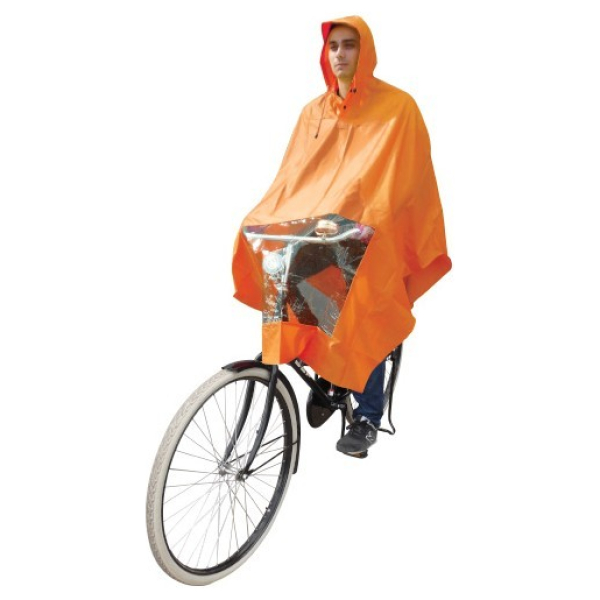 Hoodi e poncho oranje