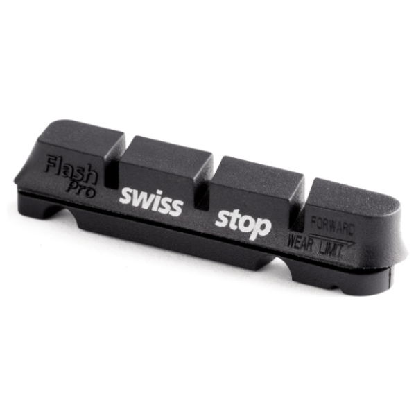 Swissstop Brompton Remblok velgrem flash pro alu zwart 2 stel