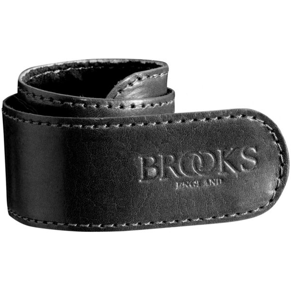 Brooks broekklem leer Black