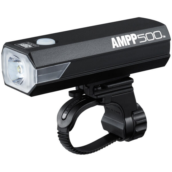 Cateye KOPLAMP CAT AMPP500 EL085RC LED ZW Black