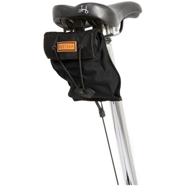 Restrap - City Saddle Bag - Small- Black - Afbeelding 3