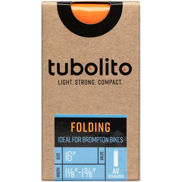 Tubolito Brompton binnenband Folding 16 av 40mm - Afbeelding 2