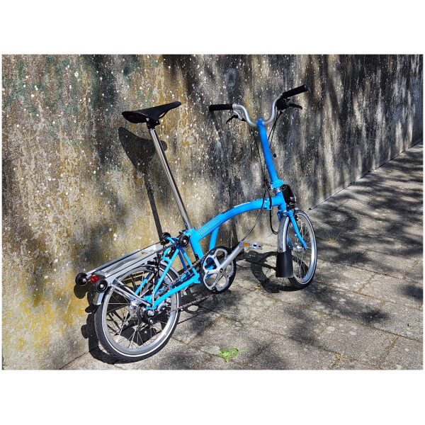 Brompton C Line Utility Edition Milion Artic Blue Gloss - Afbeelding 3
