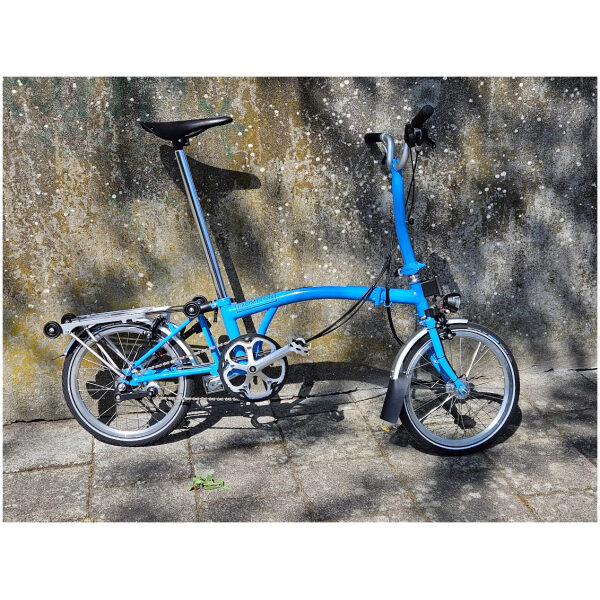 Brompton C Line Utility Edition Milion Artic Blue Gloss