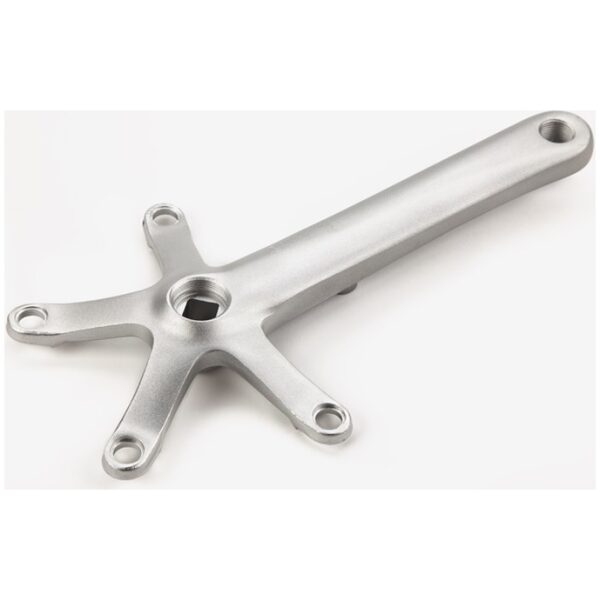Brompton crank rechts zonder blad Silver