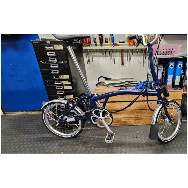 Brompton C Line Explore Mid+HDSV8 Tempestblue