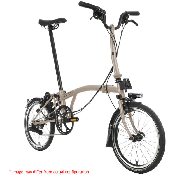 Brompton C Line Explore Mid+Rack Dunesand/Dunesand/Black - Afbeelding 3