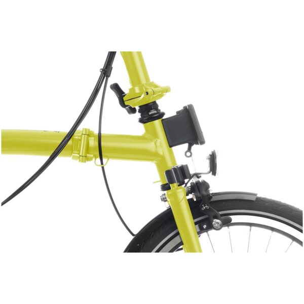 Brompton C Line Explore Mid+RACK Yuzulime/Yuzulime/Black