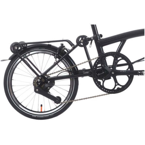 Brompton C Line Urban High+RACK Black/Black - Afbeelding 3