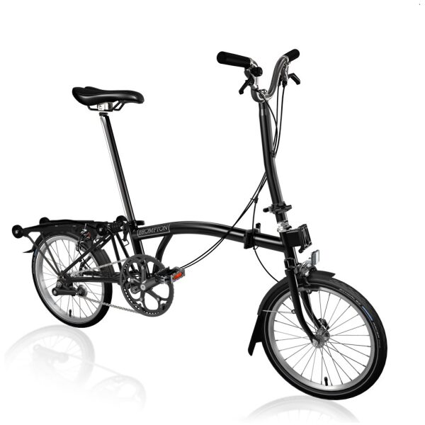 Brompton C Line Urban High+RACK Black/Black