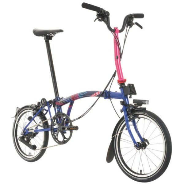 Brompton Paris Edition P line 12 speed Piccadilly Blue
