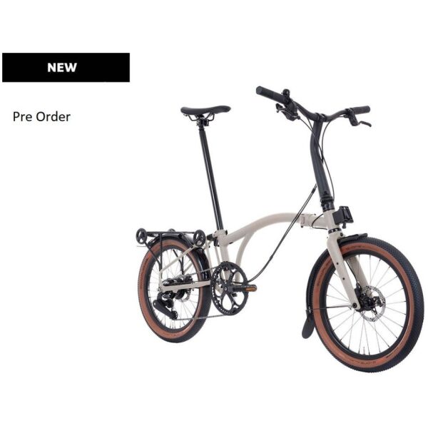 Brompton G Line standaard Trial Dust White