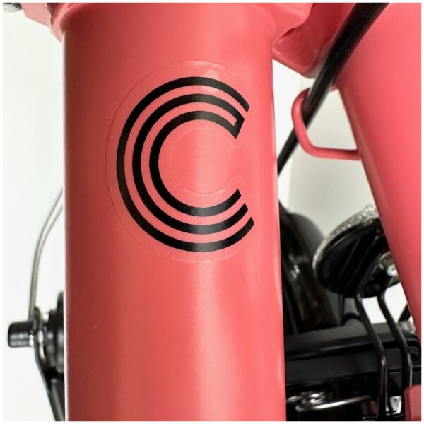 Brompton C Line 12 speed High+Rack+HDSV8+MAR Flamingo Pink