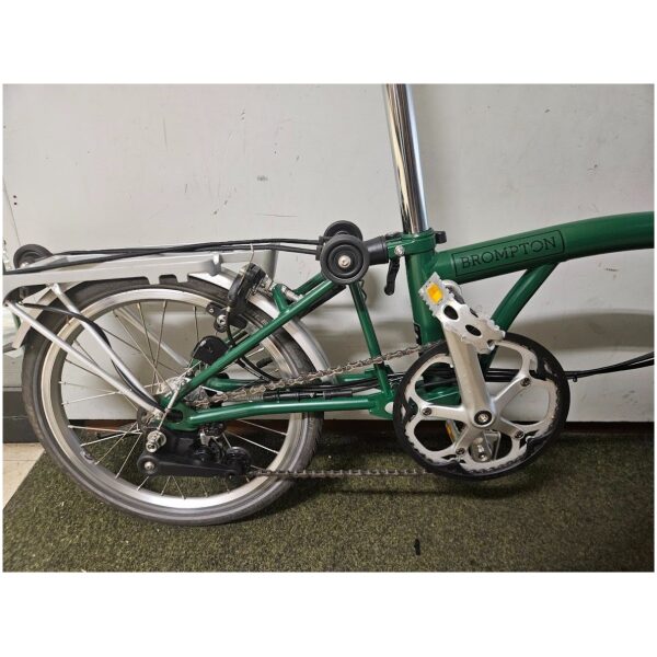 Brompton C Line Explore High+RACK Racinggreen - Afbeelding 4