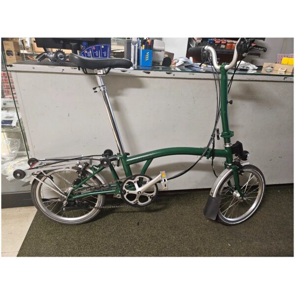 Brompton C Line Explore High+RACK Racinggreen