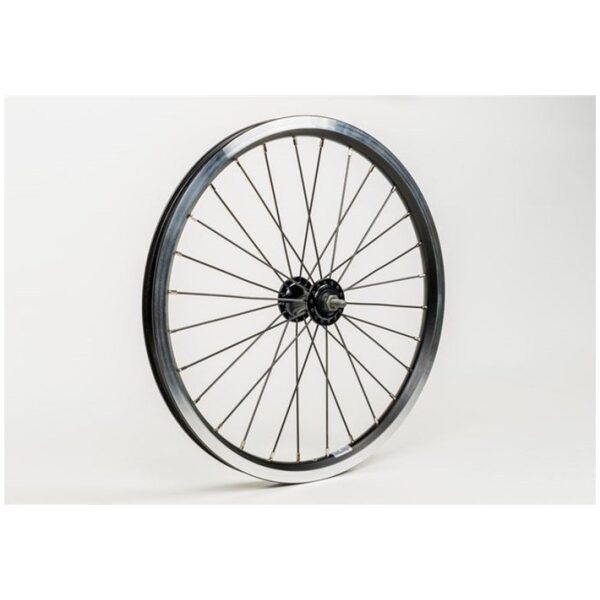 Brompton voorwiel Black