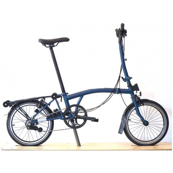 Brompton C Line High+RACK+SPT+BAT Ocean Blue