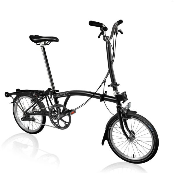 Brompton C Line Explore High+RACK+SPT Black
