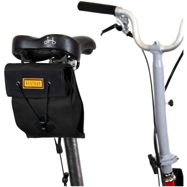 Restrap - City Saddle Bag - Small- Black - Afbeelding 4